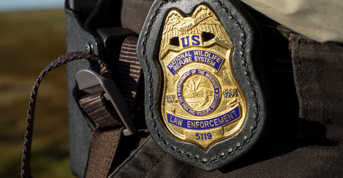 USFWS Law Enforcement Badge FWS gov