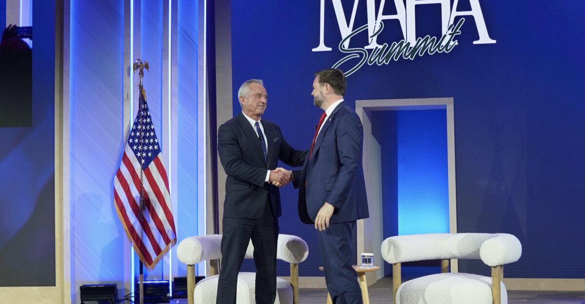Vice President Vance and Secretary Kennedy at the MAHA Summit