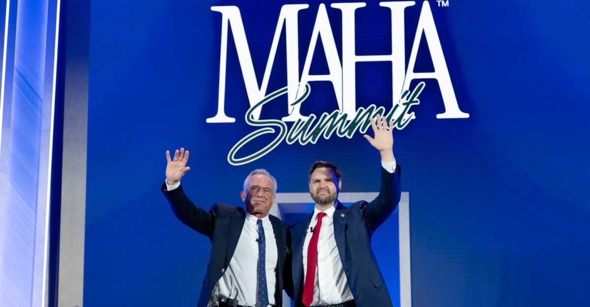 Vice President Vance and Secretary Kennedy at the MAHA Summit