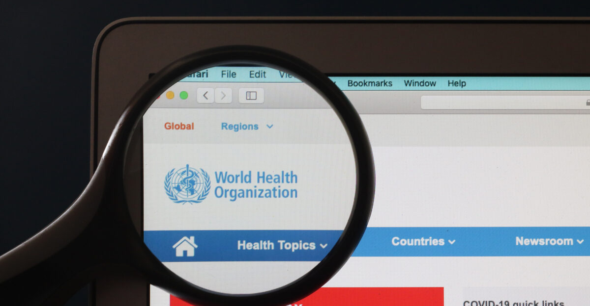 This is the website of the WHO World Health Organization website covering the emergency due to Coronavirus pandemic WHO s primary role is to direct international health within the United Nations system and to lead partners in global health responses to pandemic such as COVID-19 You can use this photo for FREE under Creative Commons license Please make sure to give proper author attribution by including a link to