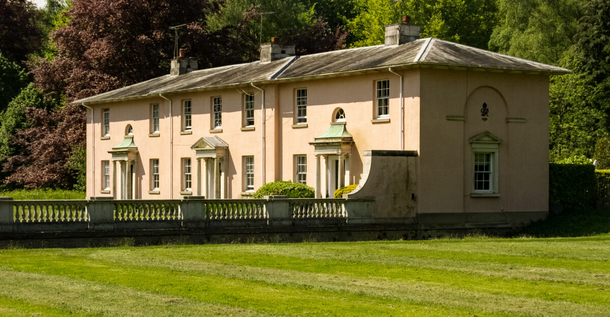 Windsor Great Park estate houses Royal Lodge