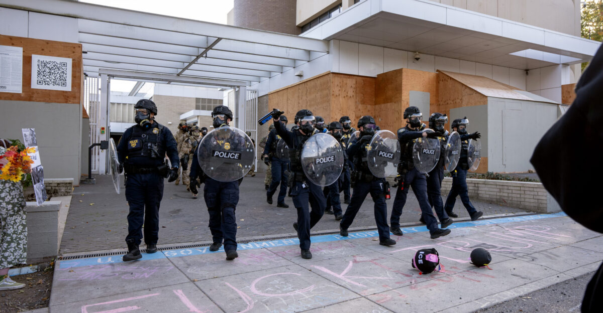 Portland troop deployment expected to cost at least 3 8 million - OPB