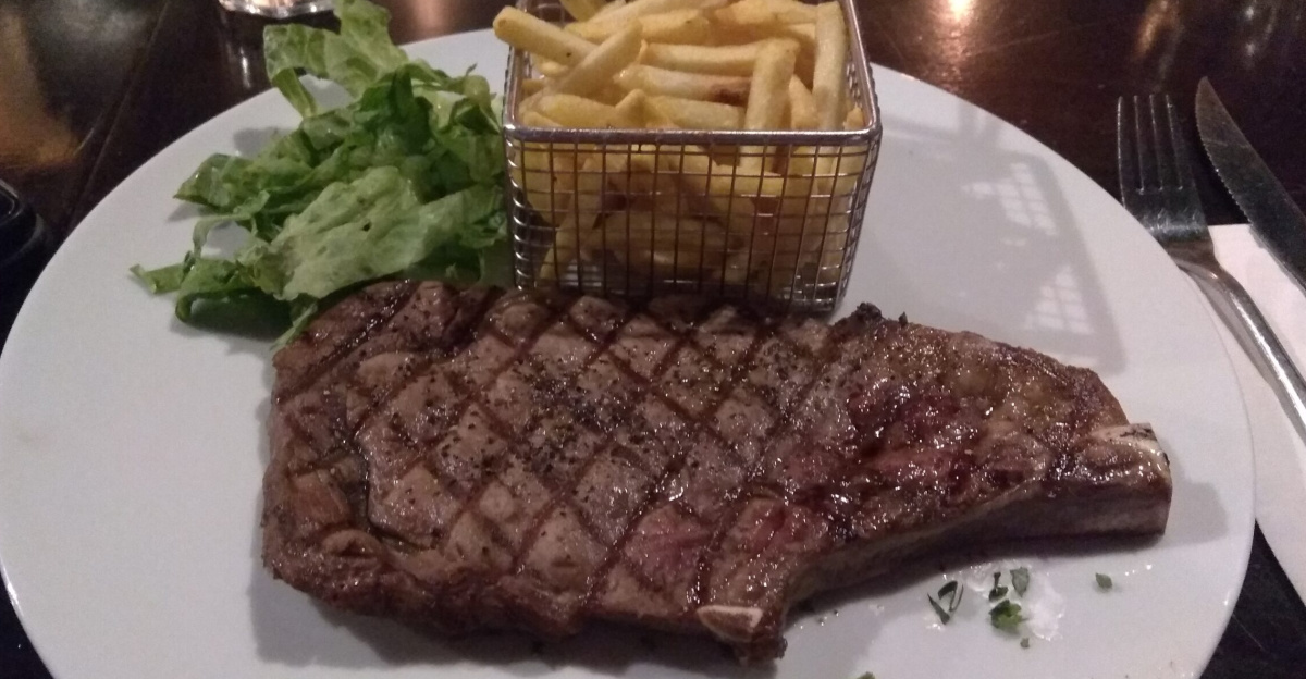 XO Steak and French Fries