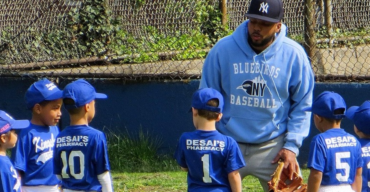 team, little league, baseball, child, practice, glove, uniform, league, sport, little, ball, kid, boy, young, fun, game, caucasian, player, play, youth, positive, field, green, dirt, grass, blue, african american, coach, little league, little league, little league, little league, little league