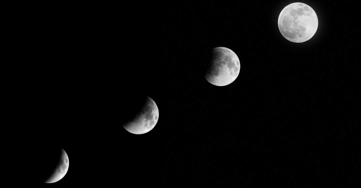 moon nature moon phases night sky sky